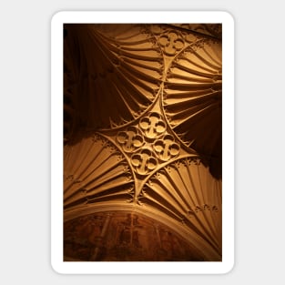 Tewkesbury Abbey - Vaulted Ceiling Sticker